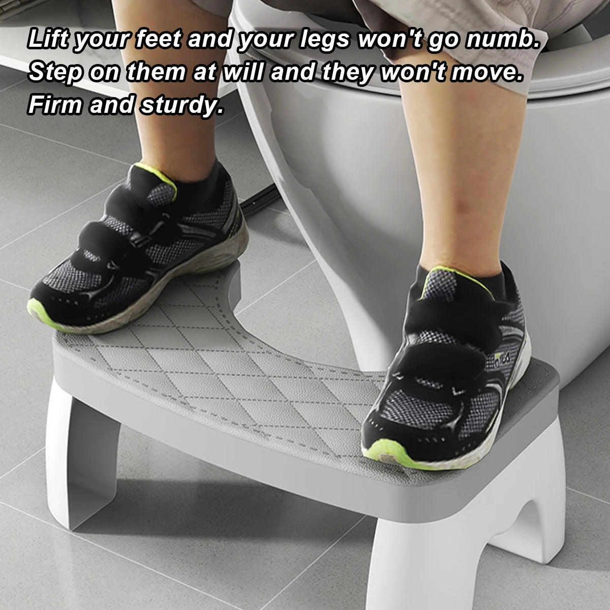 1 PCS Toilet Squat Stool Removable Non-slip Toilet Seat Stool Portable Squat Stool Home Multifunctional Bathroom Accessories