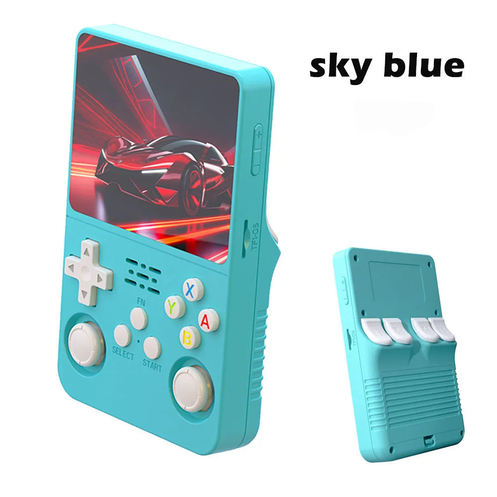 BOYHOM NEW R36S Retro Video Game Console Linux System 3.5 Inch IPS Screen Portable Pocket Player 64GB 128G Games best Kids gifts