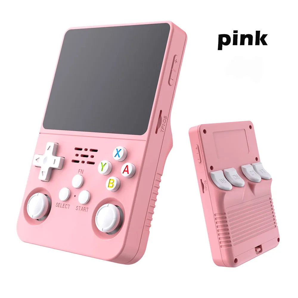 BOYHOM NEW R36S Retro Video Game Console Linux System 3.5 Inch IPS Screen Portable Pocket Player 64GB 128G Games best Kids gifts