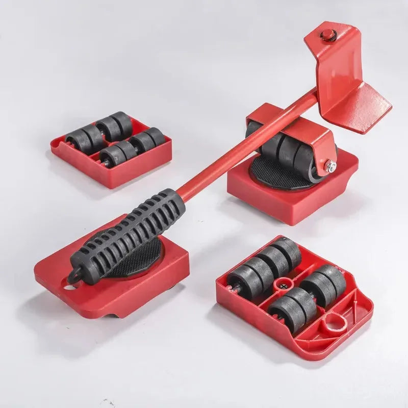 Multipurpose Furniture Mover Set – 2/4/5pcs Heavy Duty Rollers For Effortless Moving & Lifting
