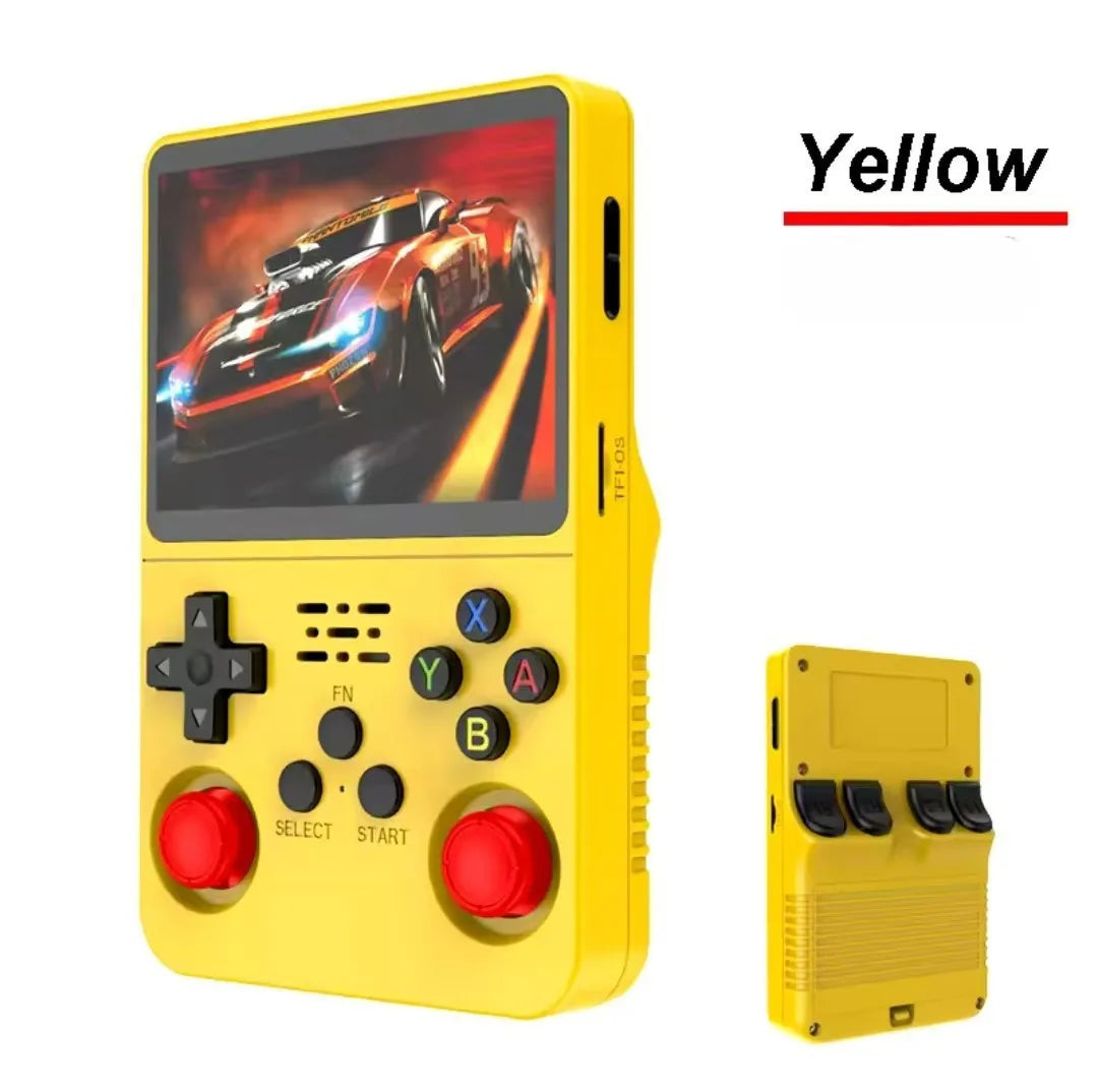 BOYHOM NEW R36S Retro Video Game Console Linux System 3.5 Inch IPS Screen Portable Pocket Player 64GB 128G Games best Kids gifts