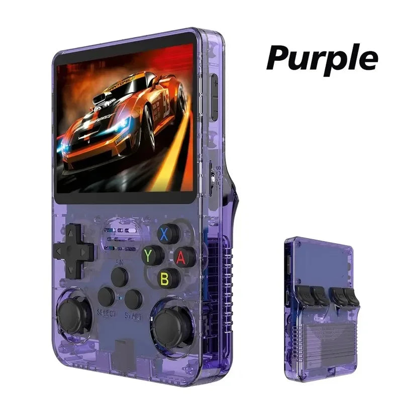 BOYHOM NEW R36S Retro Video Game Console Linux System 3.5 Inch IPS Screen Portable Pocket Player 64GB 128G Games best Kids gifts