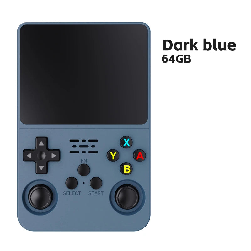 Original R36S Portable Handheld Game Controller with 3.5" HD Screen, Rechargeable Battery - Perfect Christmas Gift for Gamers