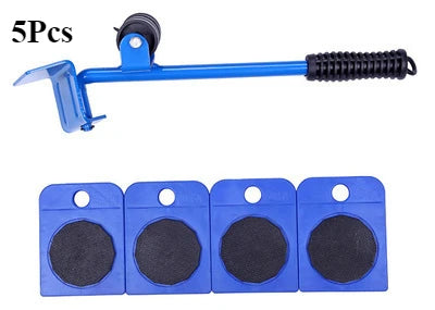 Multipurpose Furniture Mover Set – 2/4/5pcs Heavy Duty Rollers For Effortless Moving & Lifting