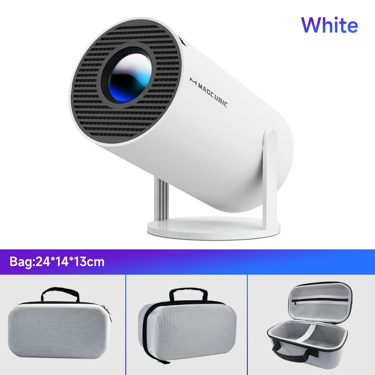 Home theater outdoor portable projector Transpeed Android 11 Wifi6 260ANSI projector Allwinner 713 1280 * 720P4K180 BT 5.0