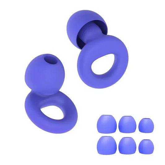Quiet Ear Plugs for Noise Reduction for Sleeping Silicone Ear Plugs for Swimming Motorbike Noise Filtering Ear Plugs