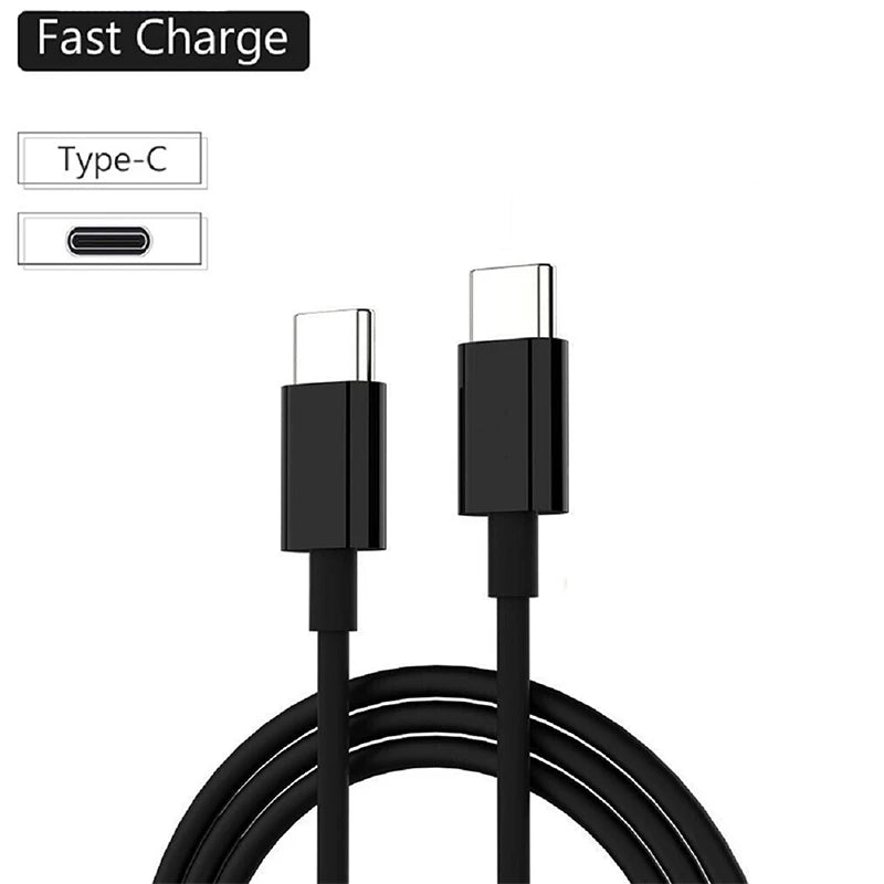 PD 60W Type C to Type C Cable For IPhone 15 16 Fast Charging For Samsung Xiaomi Huawei Type C Data  phone Accessories 1M 2M 3M