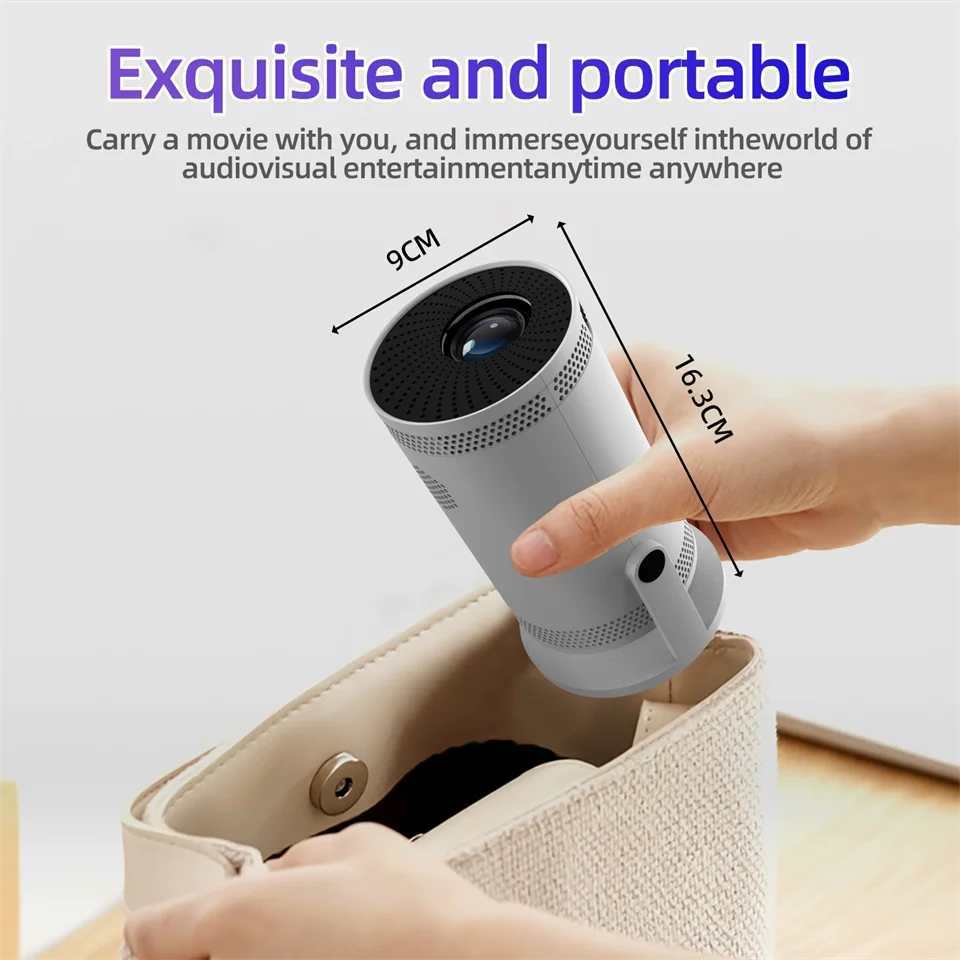 Home theater outdoor portable projector Transpeed Android 11 Wifi6 260ANSI projector Allwinner 713 1280 * 720P4K180 BT 5.0